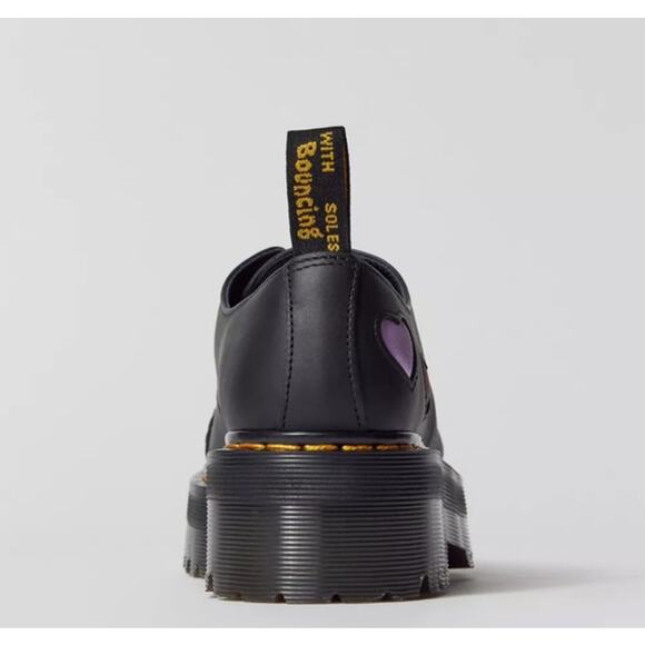 Dr. Martens 1461 Quad Hearts‎ Oxford Loafer Platform Size 7 Women's - Picture 5 of 13